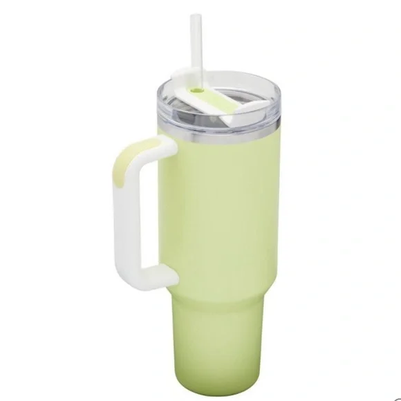 NWT Stanley Quencher H2.0 FlowState Tumbler 40oz (Citron) - Picture 3 of 8